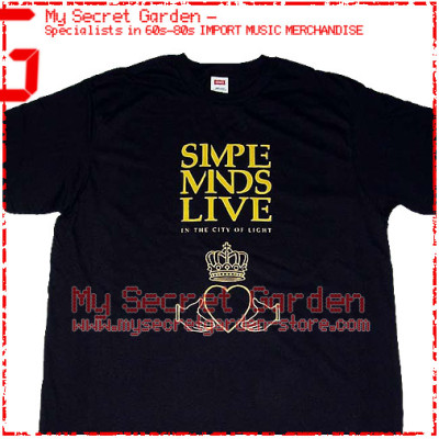Simple Minds - Live In The City Of Light T Shirt